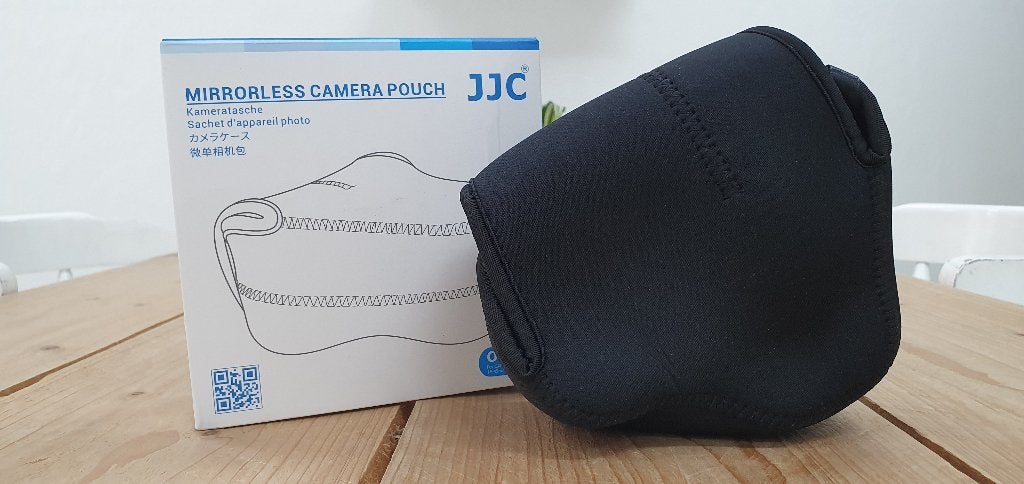 JJC Mirrorless Camera pouch / neopreen tas / cover - OC-C3BK, Overige merken, Hoes, Ophalen of Verzenden, Zo goed als nieuw