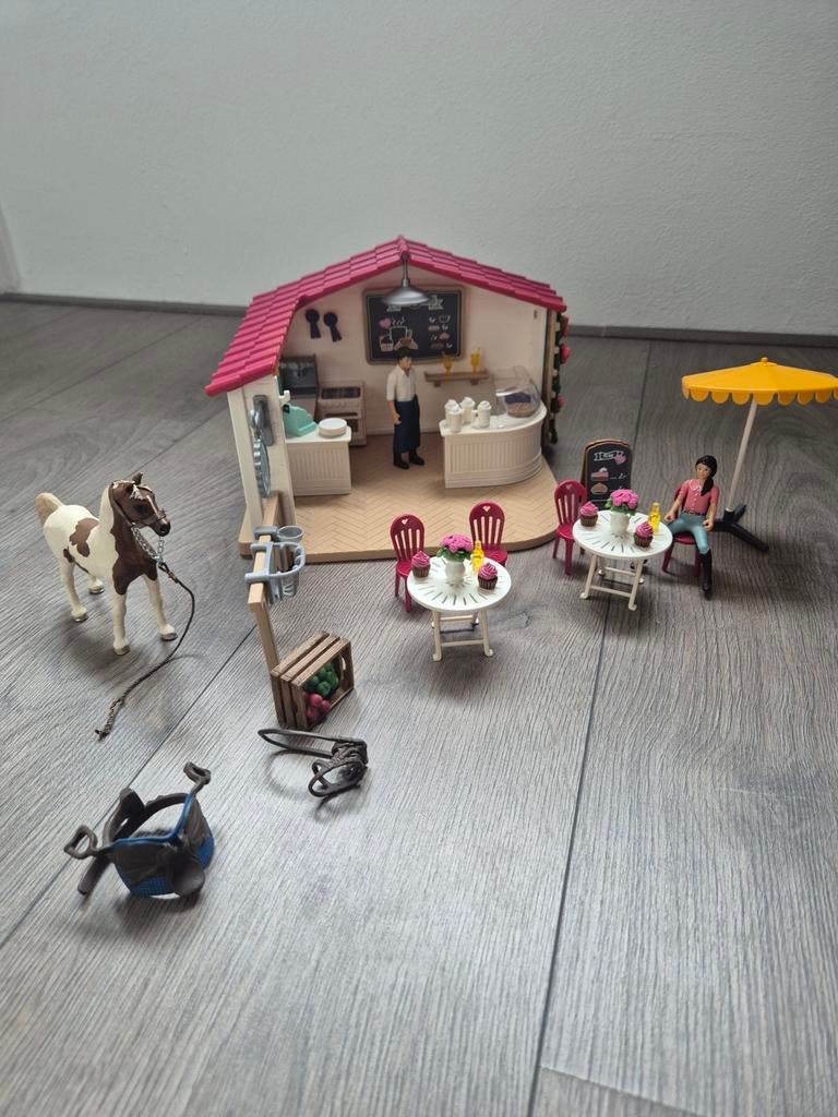Schleich Horse Club Ruiter Café, Verzamelen, Speelgoed, Ophalen of Verzenden