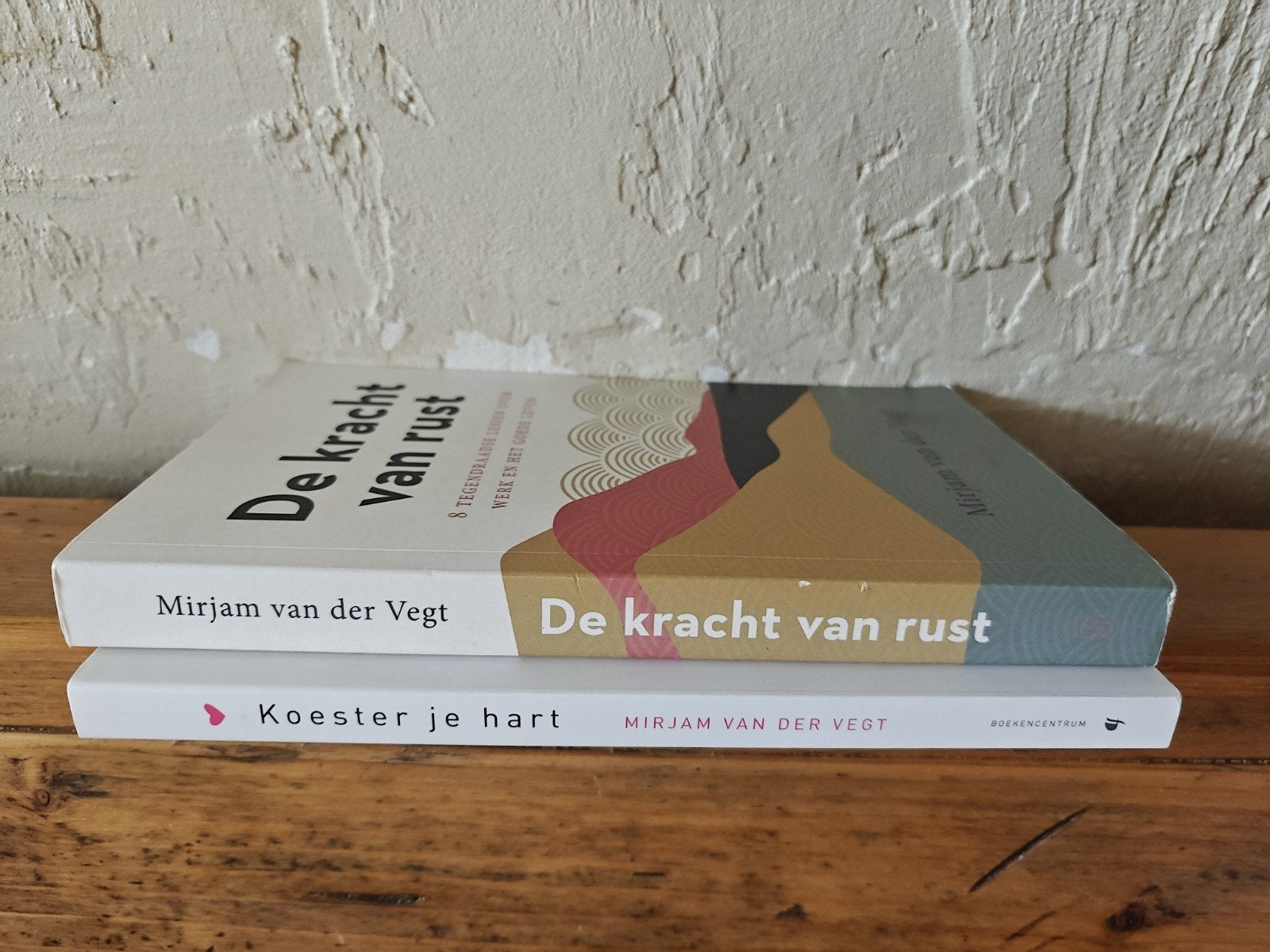 2 Boeken van Mirjam van der Vegt., Ophalen of Verzenden, Zo goed als nieuw