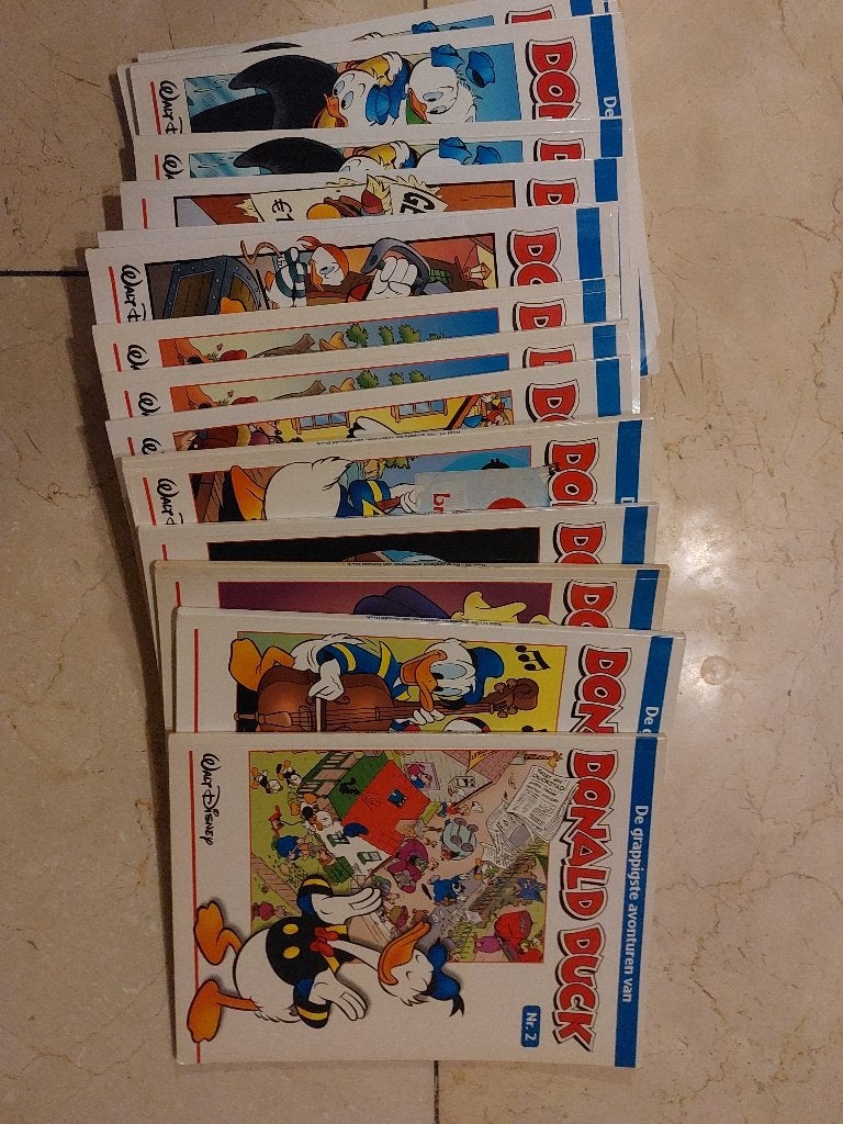 Ruim 800 stripboeken in 1 koop. Veel DOnald Duck e.a., Eén stripboek, Ophalen of Verzenden, Zo goed als nieuw