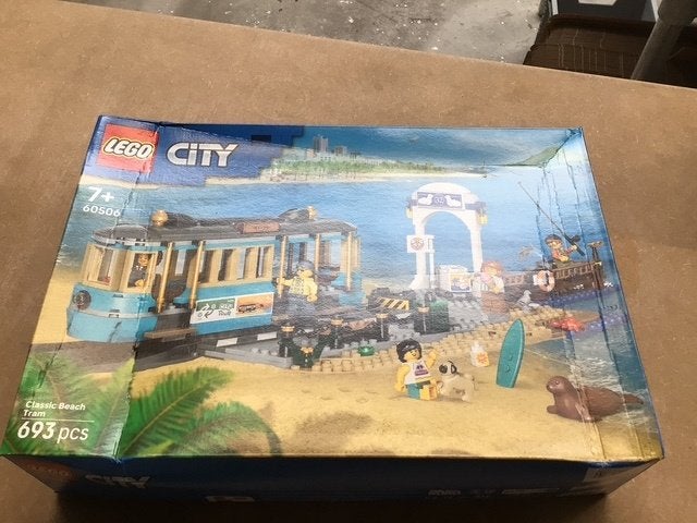 LEGO City - Klassieke strandtram 60506, City, Lego, Nieuw, Ophalen of Verzenden