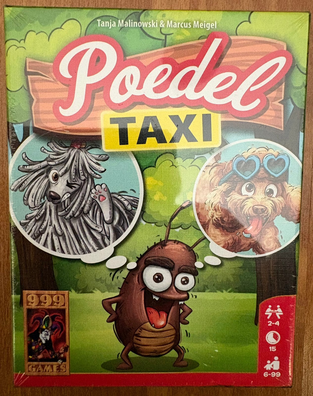 Kaartspel “Poedel taxi” - 999 games, Een of twee spelers, Ophalen of Verzenden, Nieuw