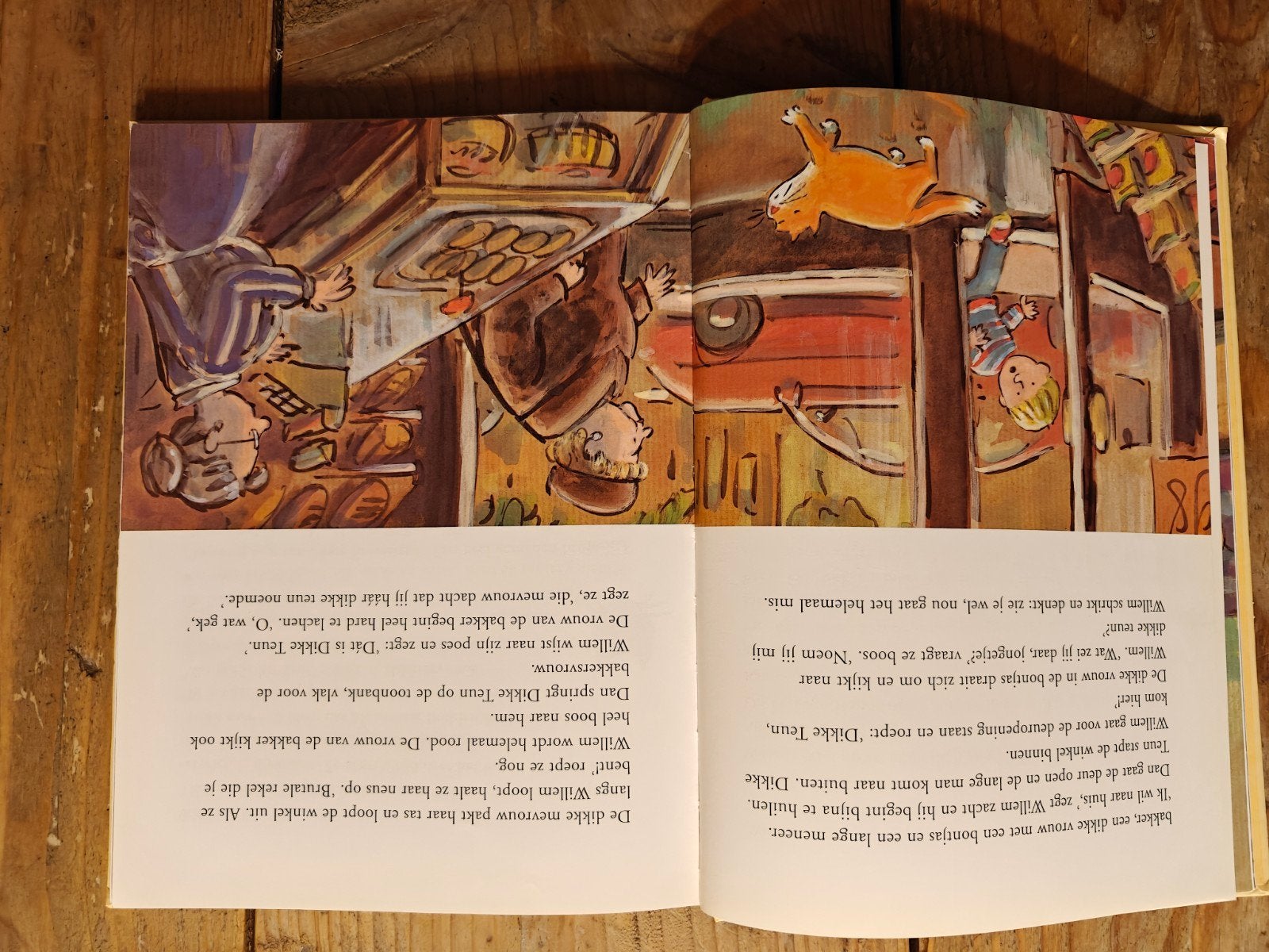 Willem en dikke Teun. Verkocht., Ophalen of Verzenden, Fictie algemeen