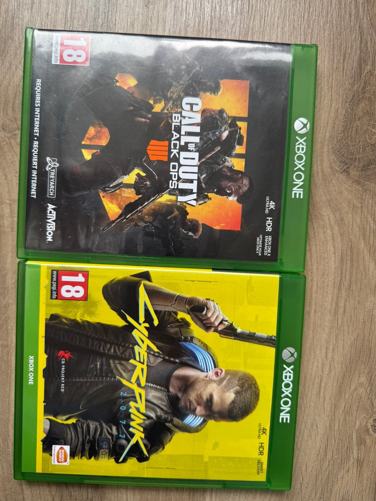 Xbox one games cod BO4 en cyberpunk 2077, Avontuur en Actie, Online, Vanaf 18 jaar, 1 speler