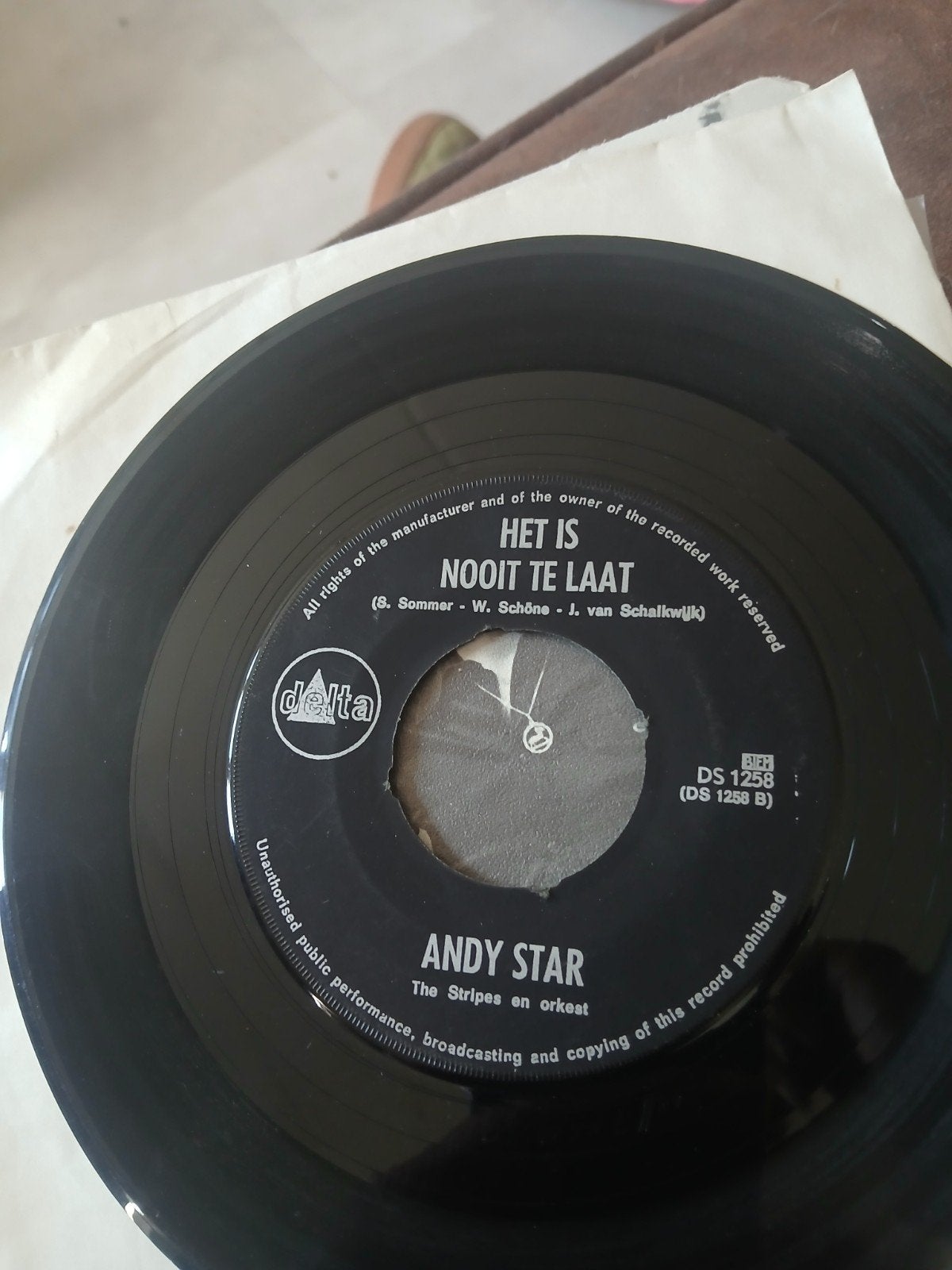 piratentopper andy star  het is nooit te laat, Verzenden, Zo goed als nieuw, Overige formaten, Levenslied of Smartlap