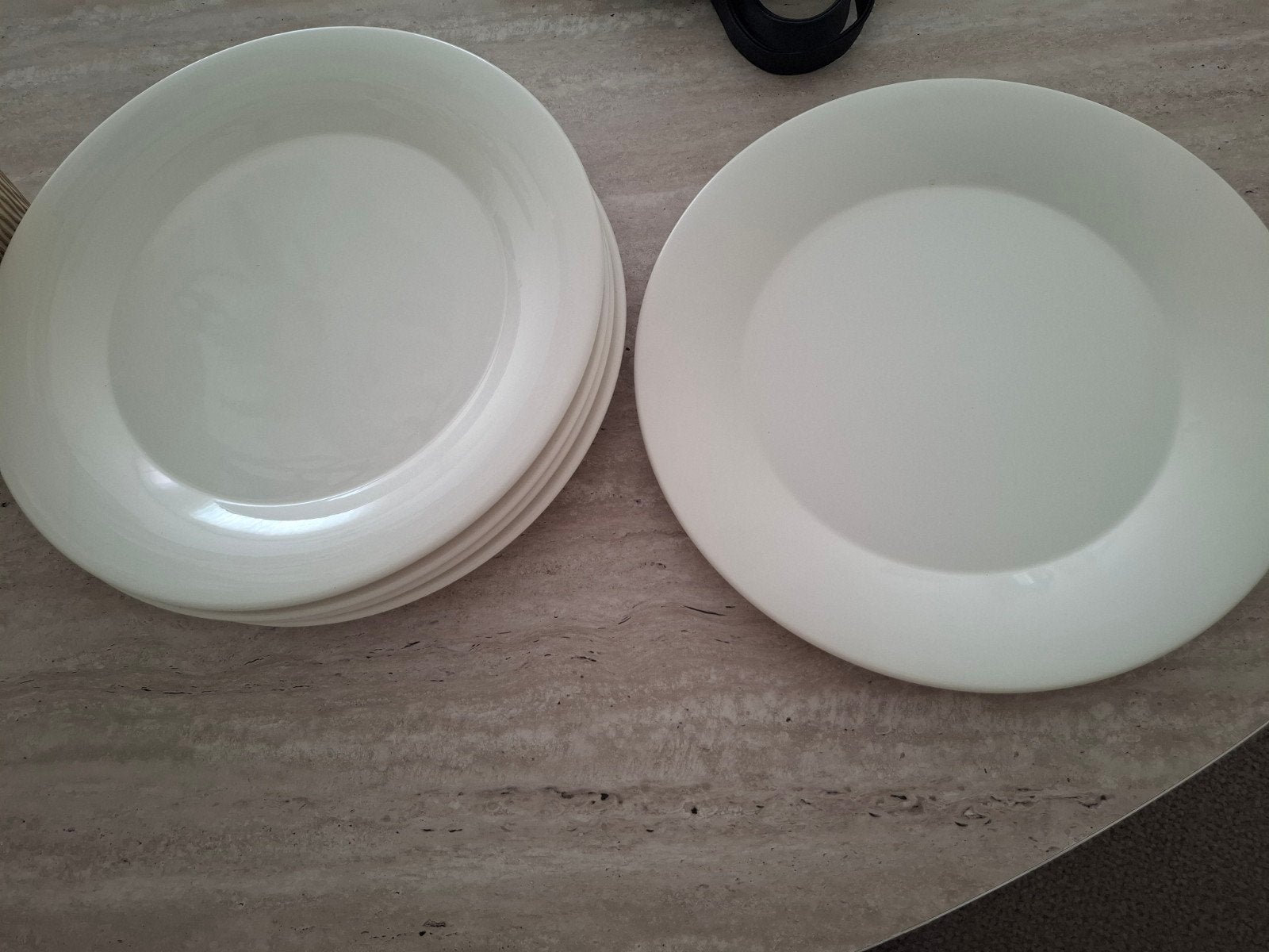 TEAB Pagnossin Ironstone Borden 30cm, Ophalen of Verzenden, Zo goed als nieuw, Bord(en), Overige stijlen