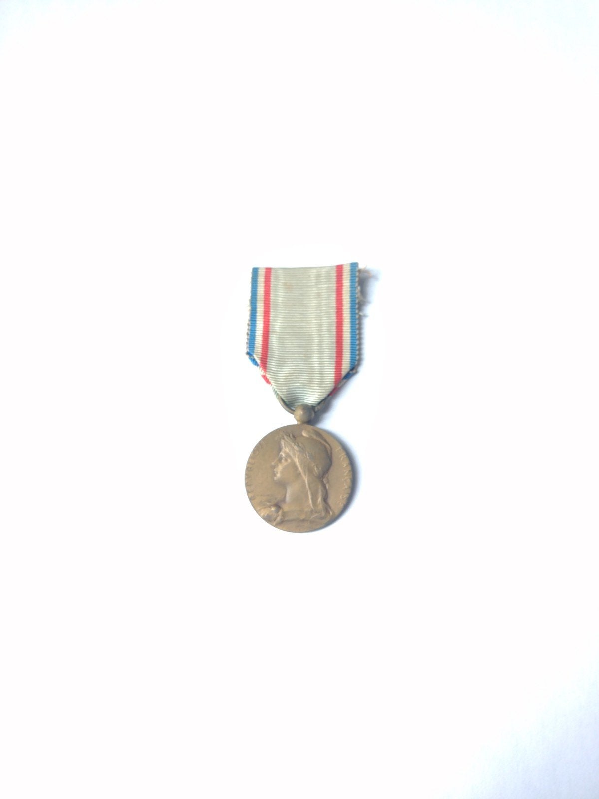 Brandweer medaille Frankrijk Sap. Pomp. Pas de Calais 1930, Verzamelen, Ophalen of Verzenden, Landmacht, Nederland