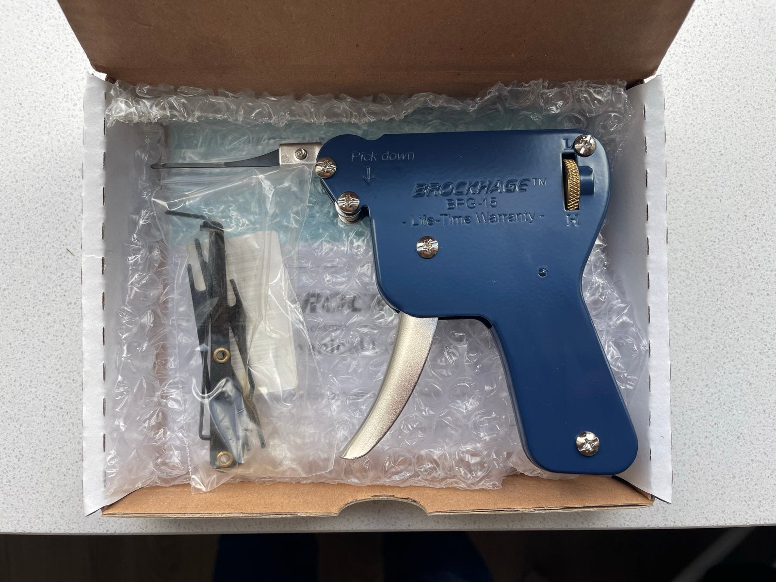 Brockhage BPG-15 Lock Pick Gun - Nieuw in doos, Ophalen, Nieuw, Overige typen, Overige merken