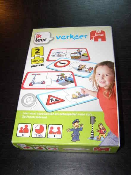 Ik leer verkeer, educatief spel, Kinderen en Baby's, Speelgoed | Educatief en Creatief, Ophalen of Verzenden, Zo goed als nieuw