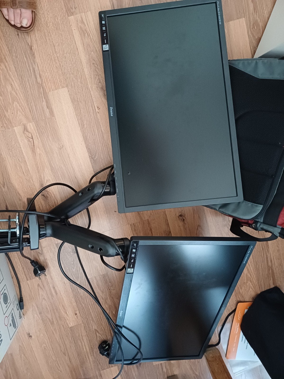 2x Iiyama ProLitep 24 inch Full HD monitor, Computers en Software, Monitoren, Gaming, Iiyama, Full HD, Ophalen of Verzenden