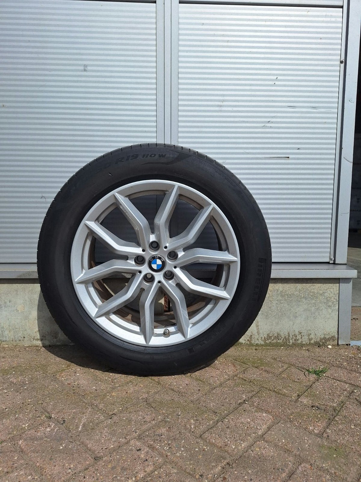 BMW 19 inch velgen, Pirelli zomer( 265/50 R19 110W) STYL 734, Auto-onderdelen, Gebruikt, Banden en Velgen, 235 mm, Personenwagen