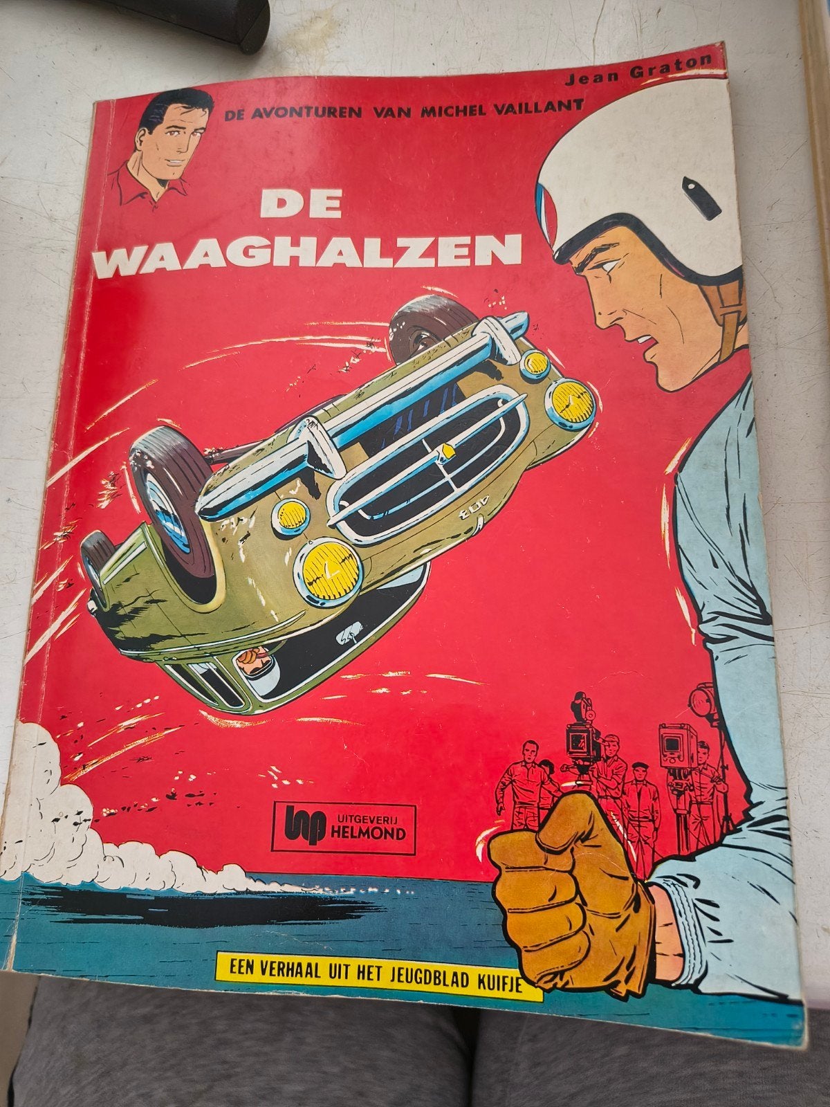 Michel Vaillant De Waaghalzen, Boeken, Stripboeken, Gelezen, Jean Graton, Eén stripboek, Ophalen of Verzenden