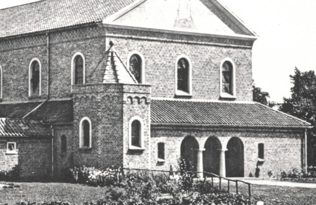 967413 Emmen RK Kerk Drenthe Nette oude kaart Onbeschreven, Ophalen of Verzenden, 1940 tot 1960, Ongelopen, Drenthe