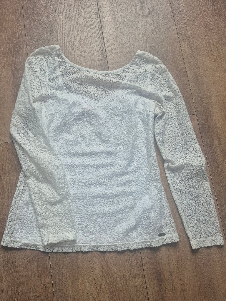 Te koop top van Guess maat M, Maat 38/40 (M), Guess, Wit, Ophalen of Verzenden