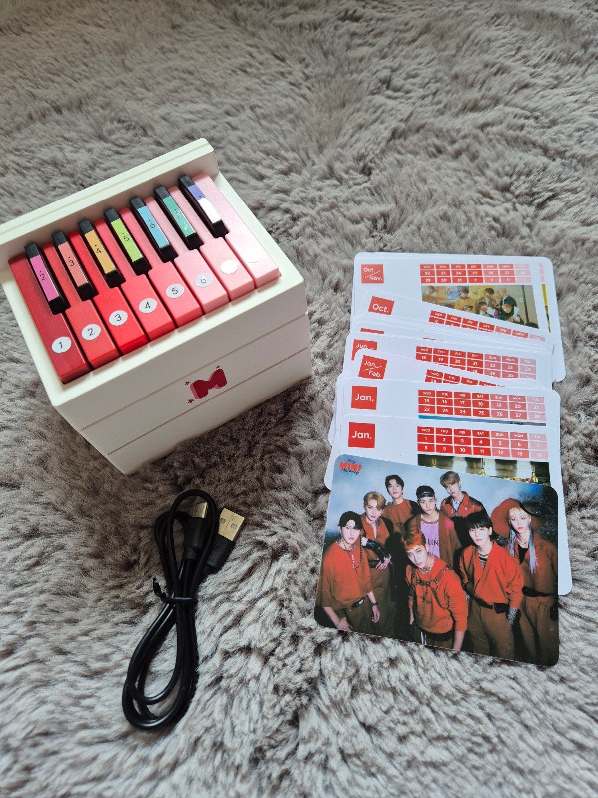 My mini melody piano kalender met stray kids jaarkalender, Ophalen of Verzenden