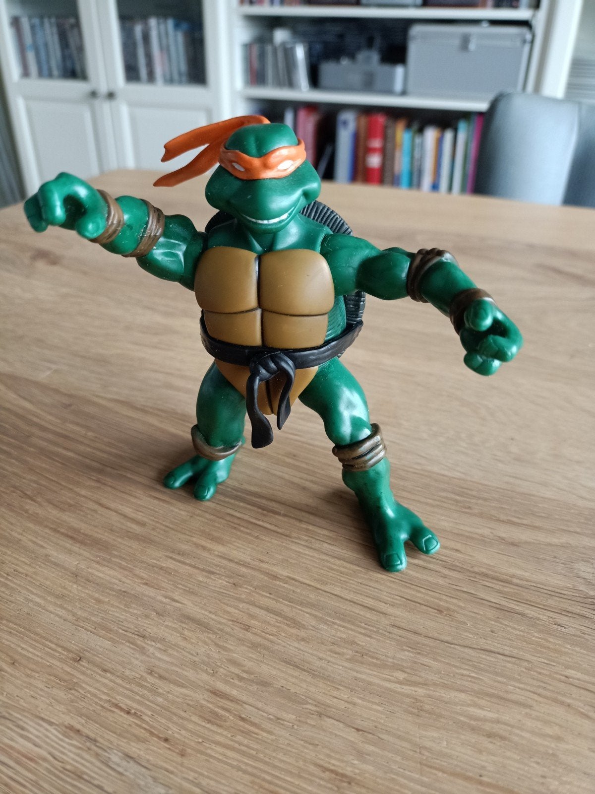 Vintage Teenage Mutant Ninja Turtles actiefiguur, Ophalen of Verzenden, Gebruikt