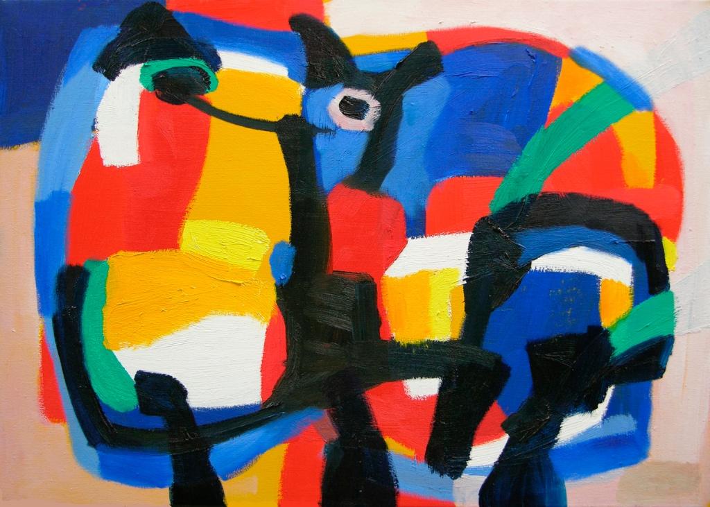 Karel Appel door Geert Jan Jansen, Antiek en Kunst, Ophalen of Verzenden
