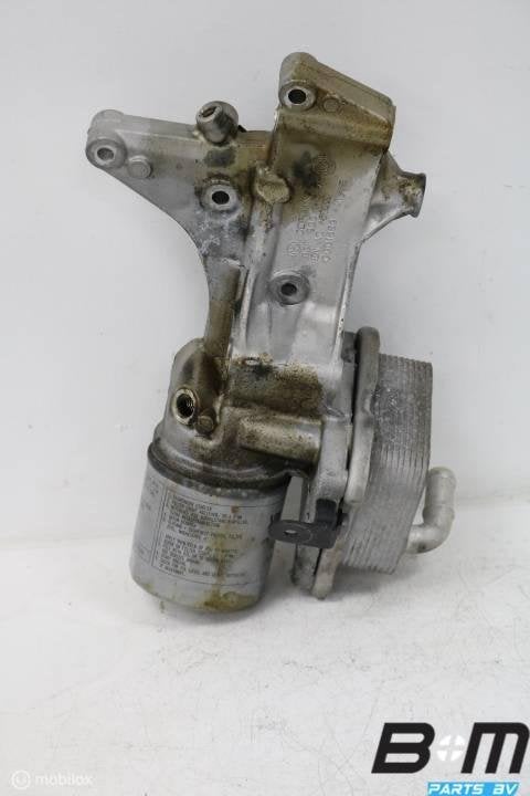 Oliefilterhuis met oliekoeler VW Polo 6R 03F117021A, Gebruikt