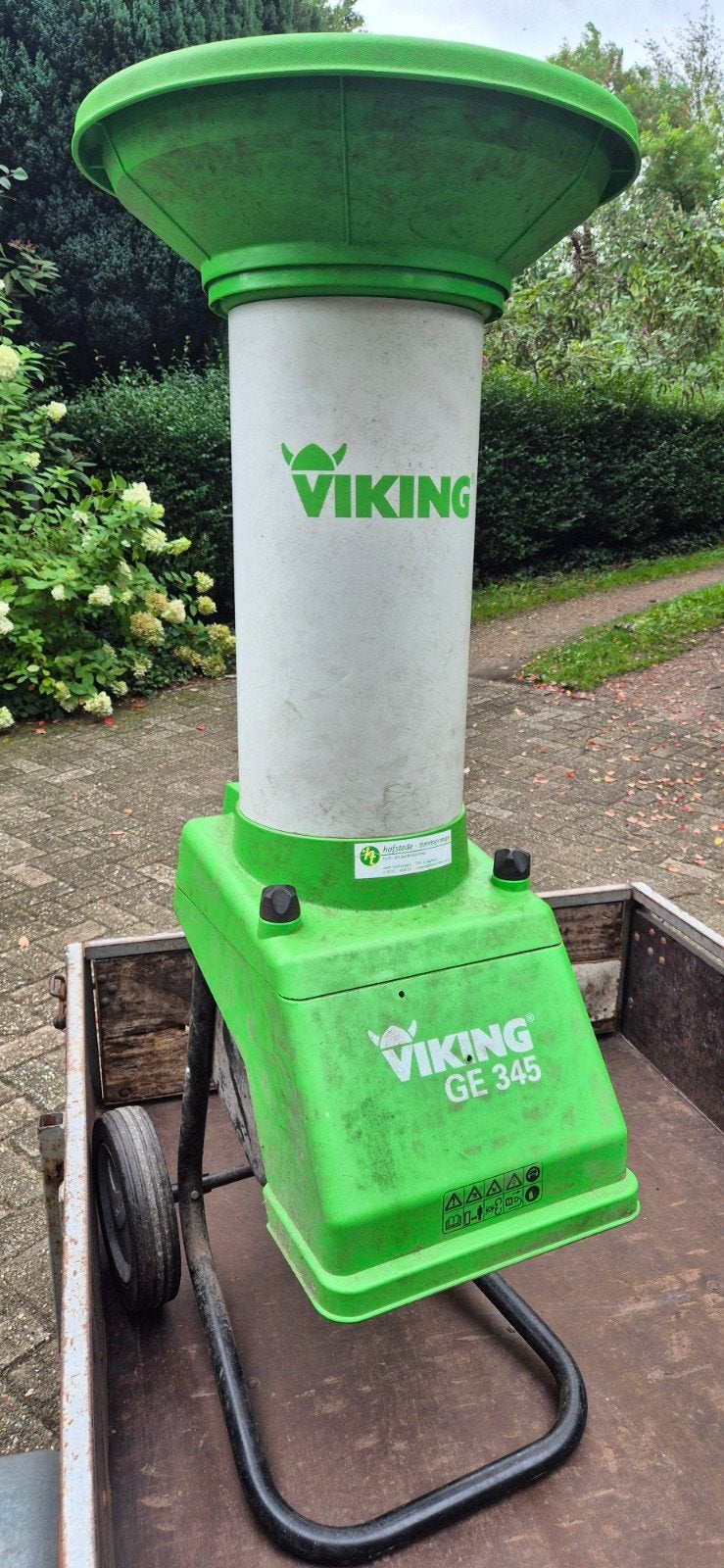 Viking ge 345 hakselaar (elektromotor defect), Ophalen, Gebruikt