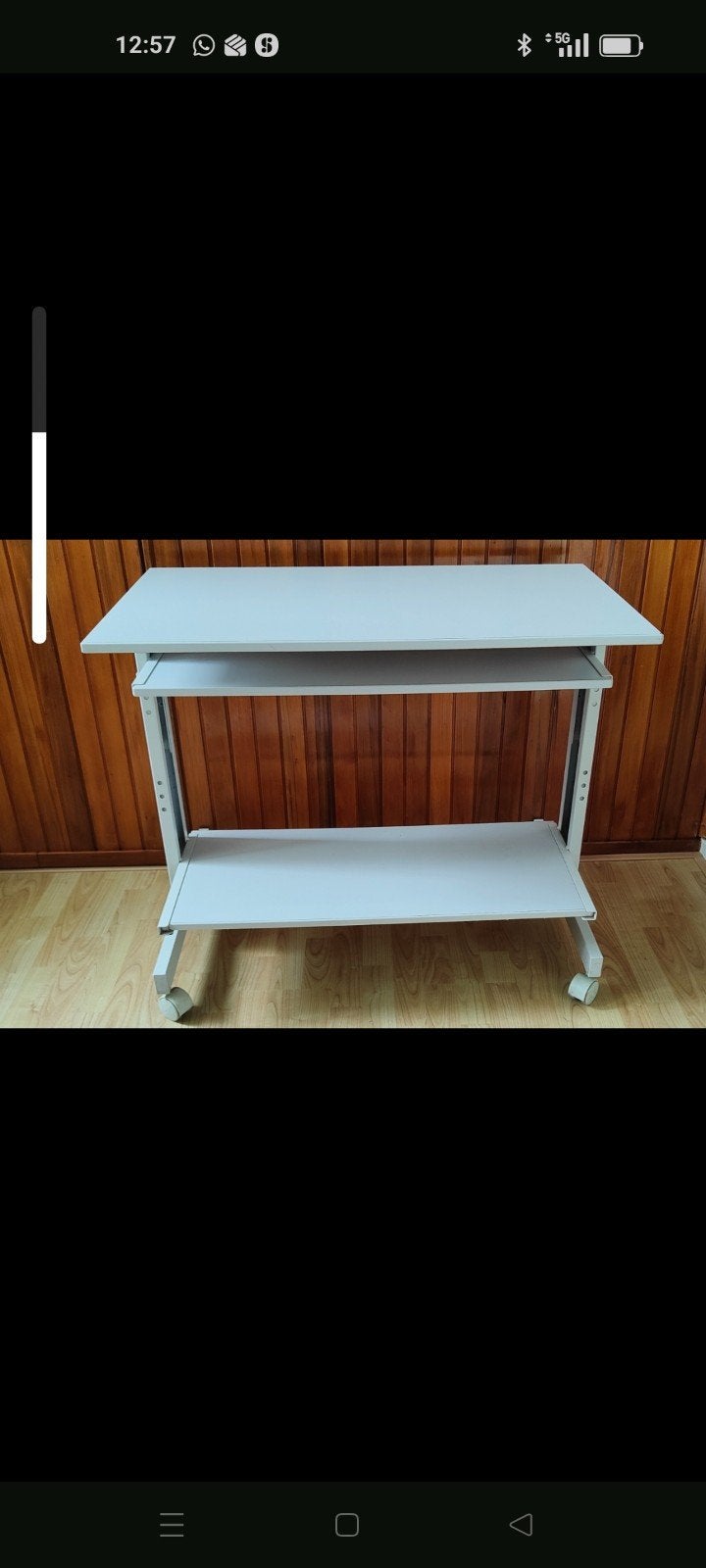computertafel, Ophalen of Verzenden, 25 tot 50 cm, Rechthoekig