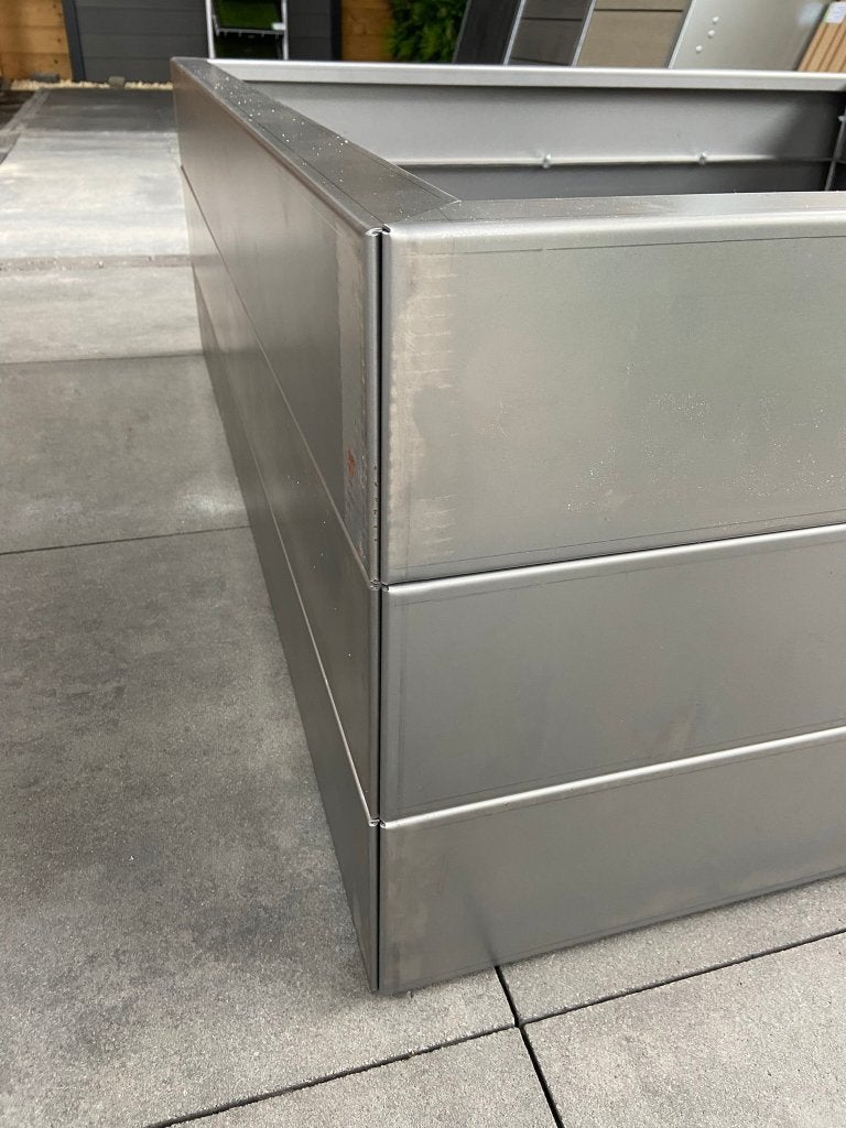 Bloembak Corten staal 120x120 (Gelegenheidsprijs!) - J&W 129, Ophalen, 100 cm of meer, Vierkant, Nieuw