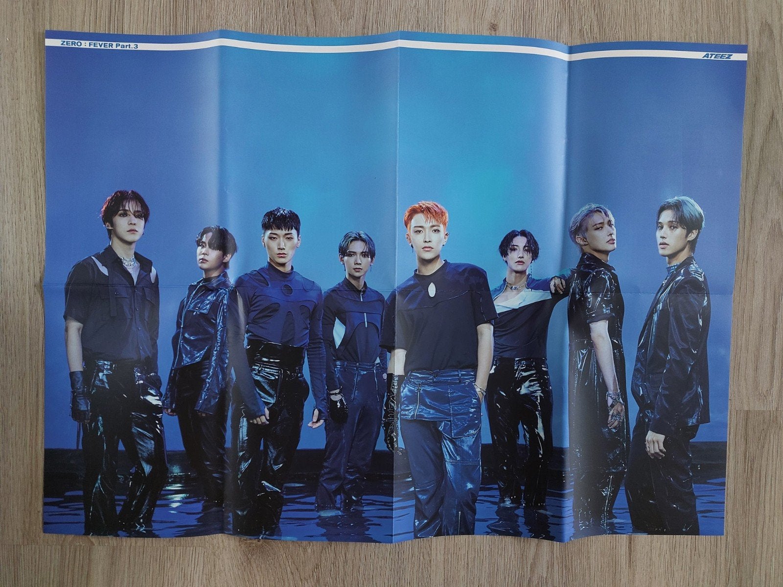 Ateez posters, Rechthoekig Liggend, Ophalen of Verzenden, Zo goed als nieuw, A1 t/m A3