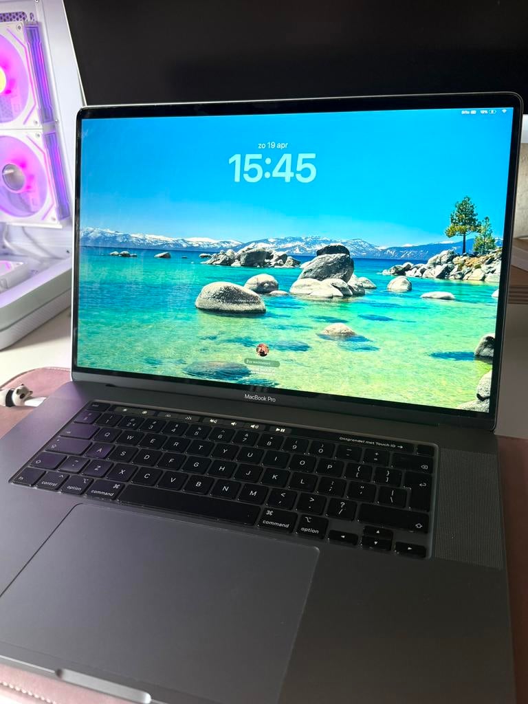 Macbook pro (16 inch) 16GB RAM , 512GB, Computers en Software, Apple Macbooks, Ophalen of Verzenden, Zo goed als nieuw, 16 inch