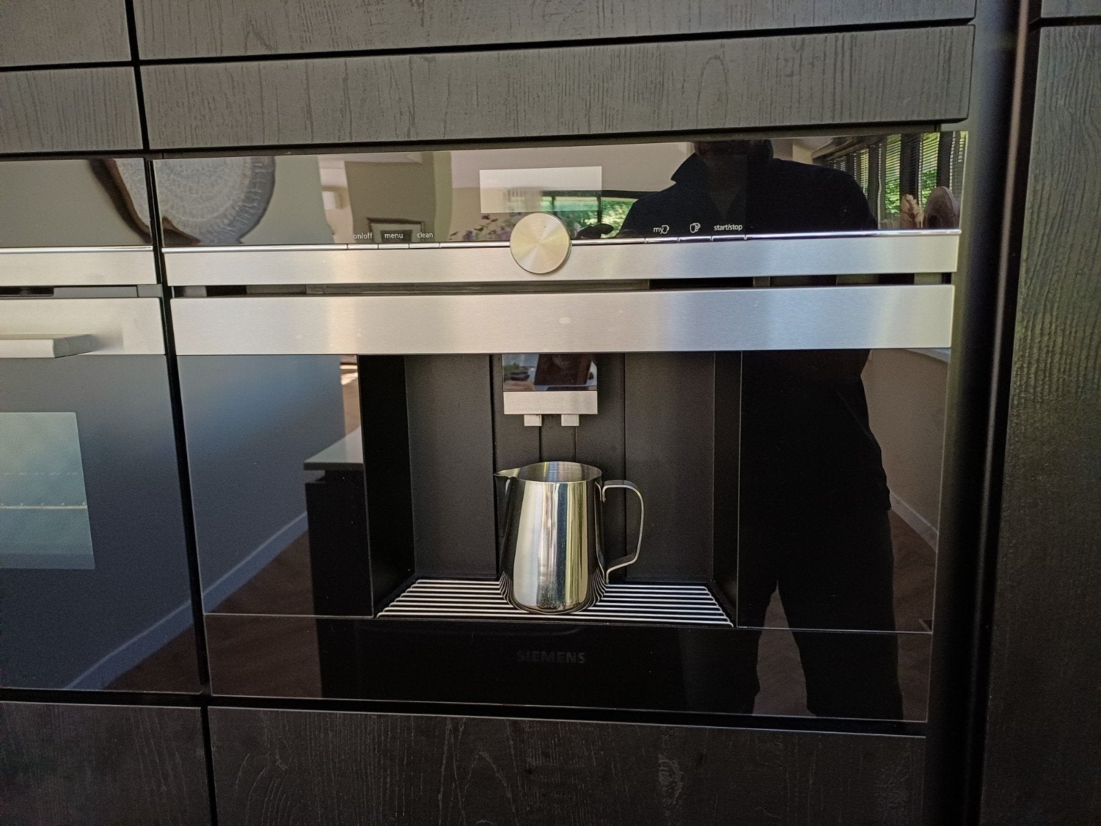 Siemens Inbouw Koffiemachine CT636LES1/05, Ophalen, Gebruikt, 10 kopjes of meer, Koffiemachine