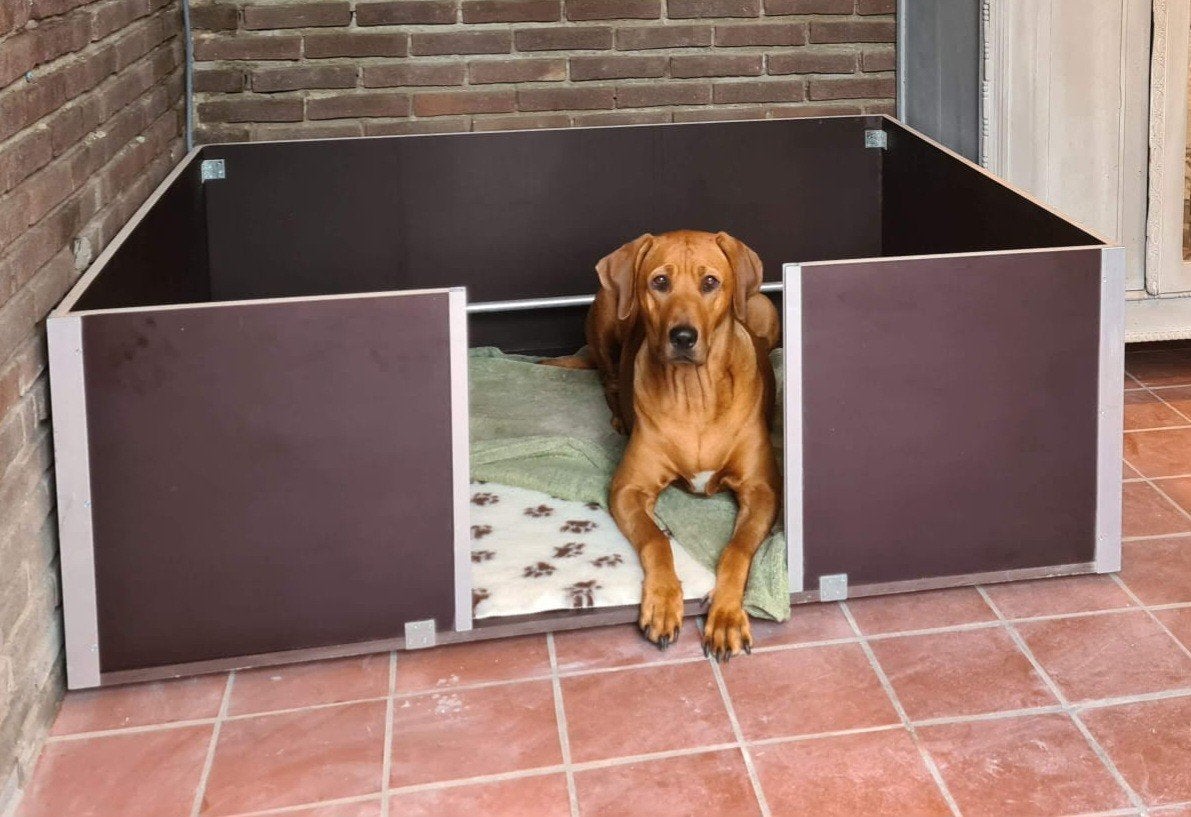 Werpkist grote honden, Ophalen, Zo goed als nieuw