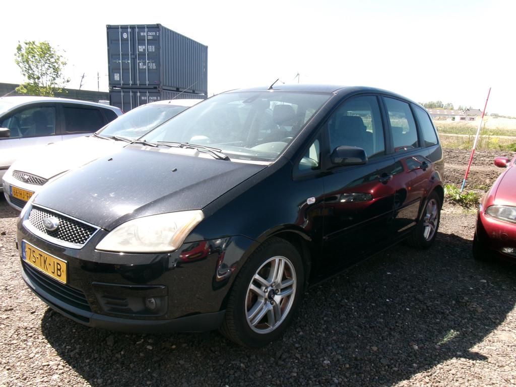 Ford Focus C-MAX 1.8-16V Futura AUTOMAAT (bj 2006), Auto's, Ford, Gebruikt, 700 kg, Zwart, Origineel Nederlands