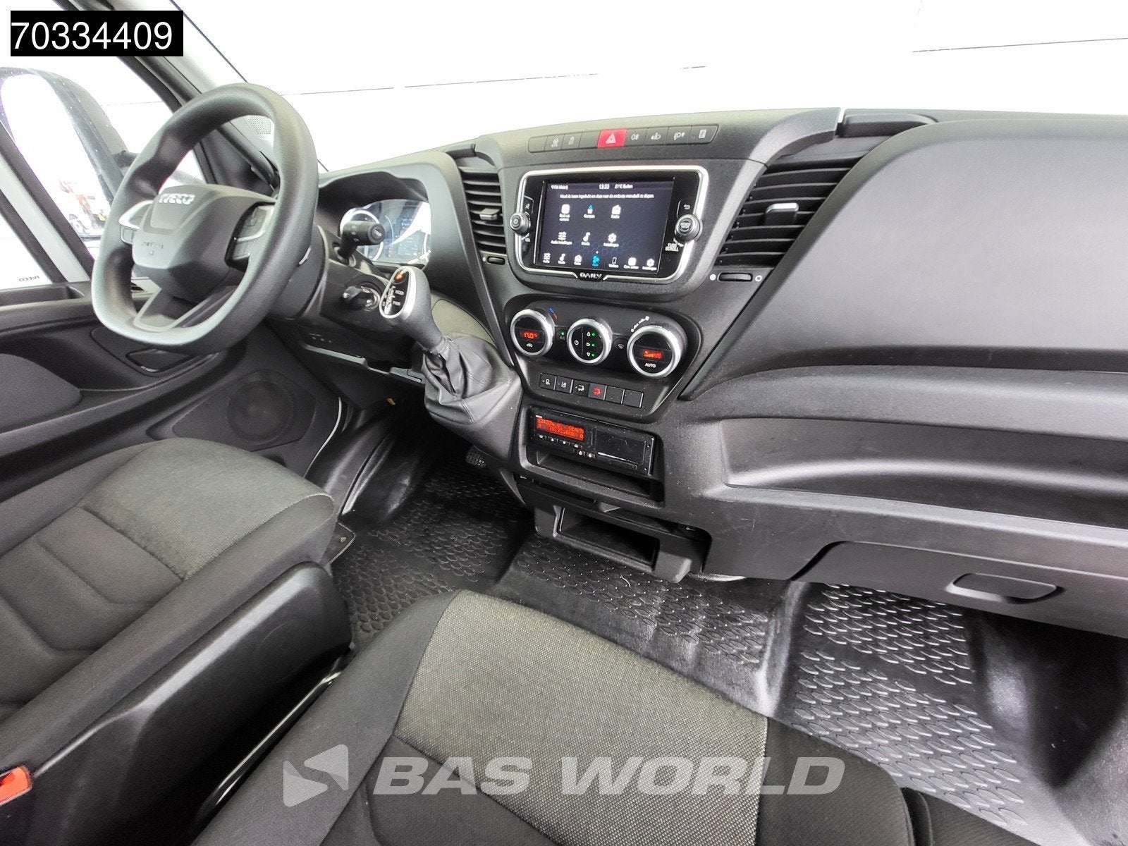 Iveco Daily 72C21 3.0L Automaat 1000KG Laadklep Luchtvering, Automaat, Stof, Gebruikt, Euro 6
