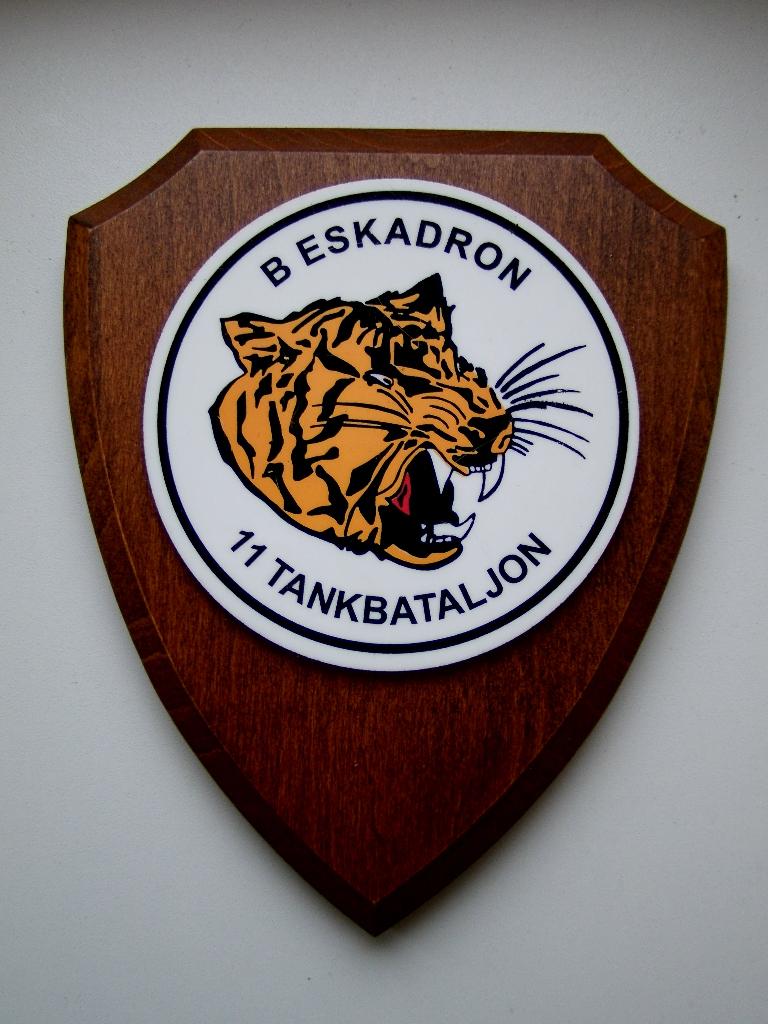 Wapenschild B-Eskadron 11 Tankbataljon, Verzenden, Landmacht, Nederland, Overige typen