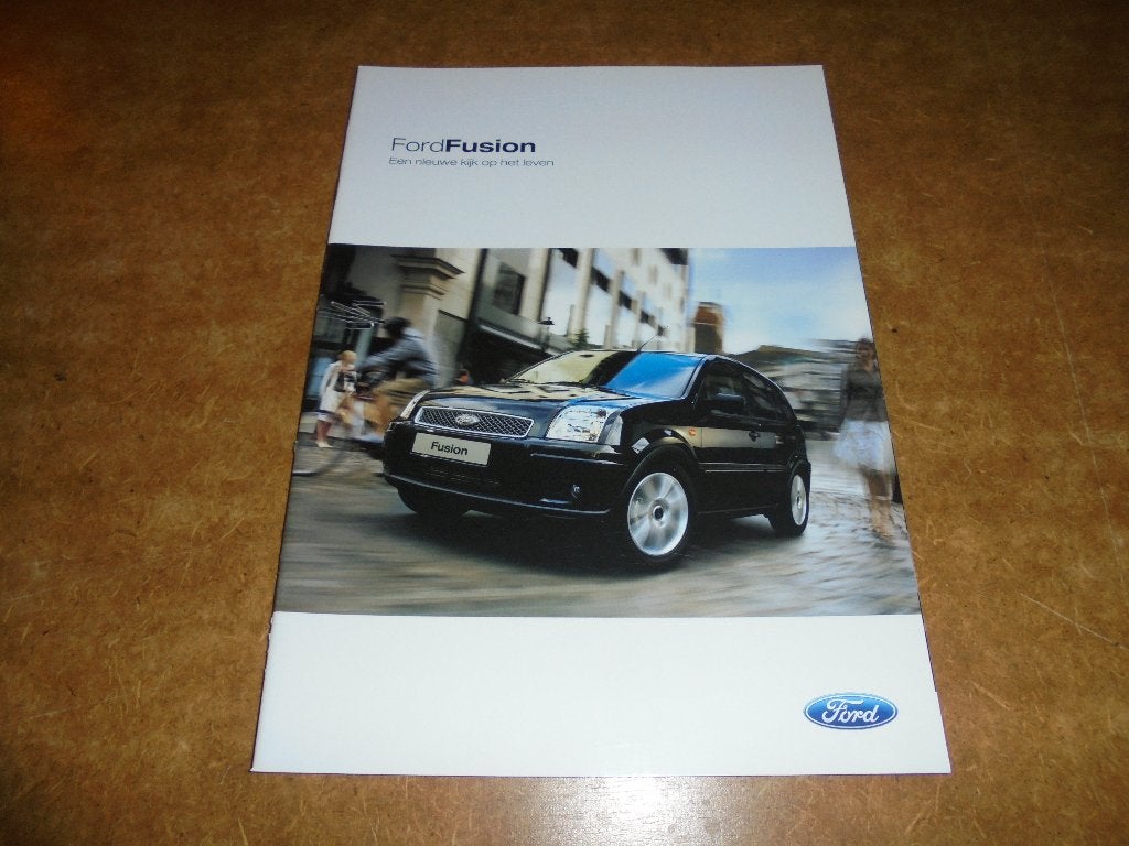 brochure Ford Fusion  2005, Ophalen of Verzenden, Nieuw, Ford