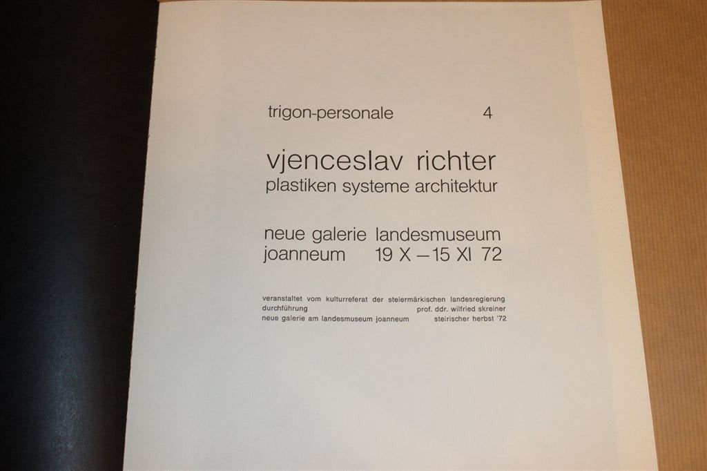 Vjenceslav Richter — Sculpturen, Systemen, Architectuur, Ophalen of Verzenden, Gelezen, Architecten