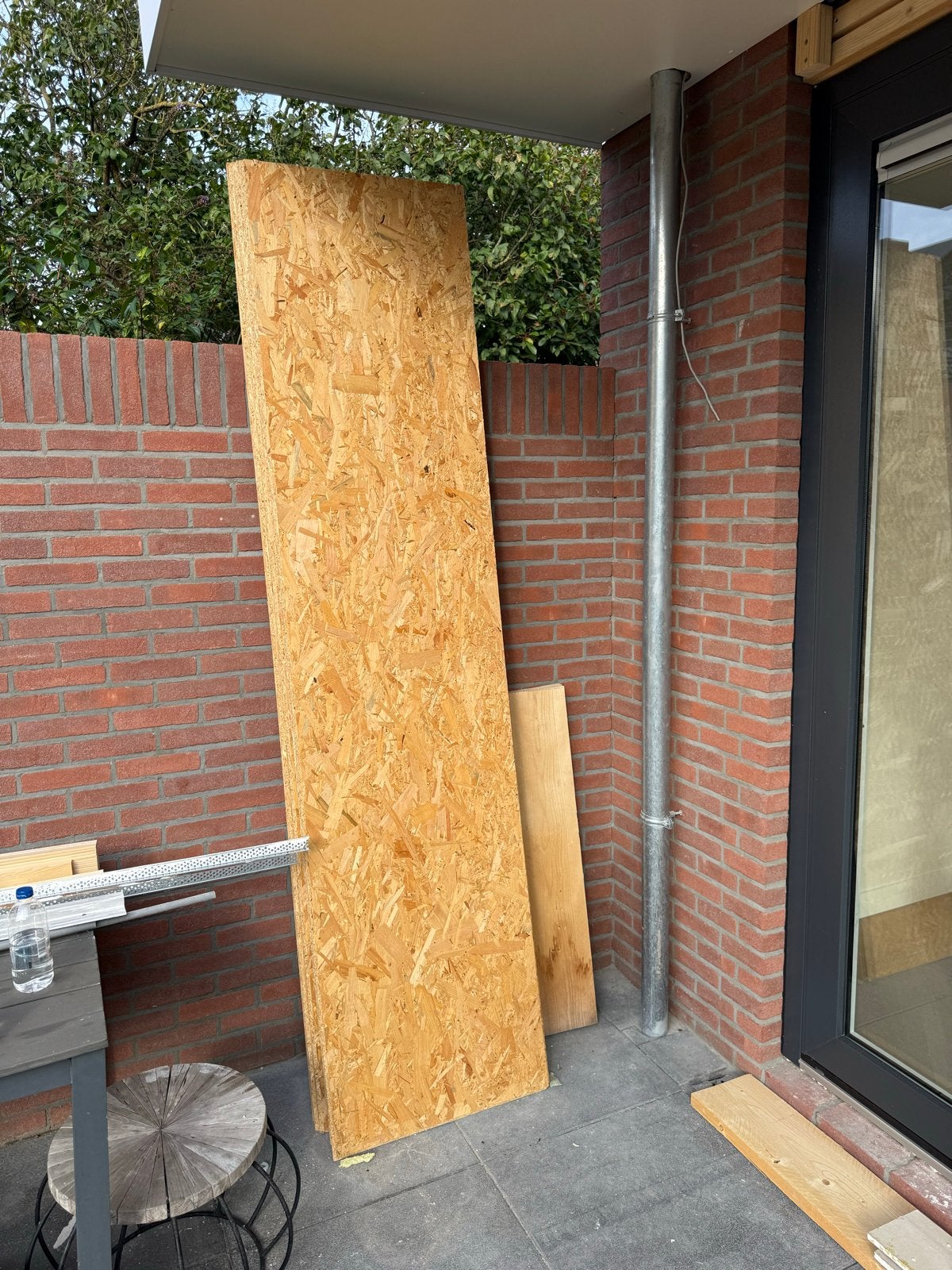 OSB-platen Tong & Groef 2.440 x 1.220 x 12 mm, Gebruikt, 25 tot 50 mm, Ophalen of Verzenden, 200 tot 250 cm