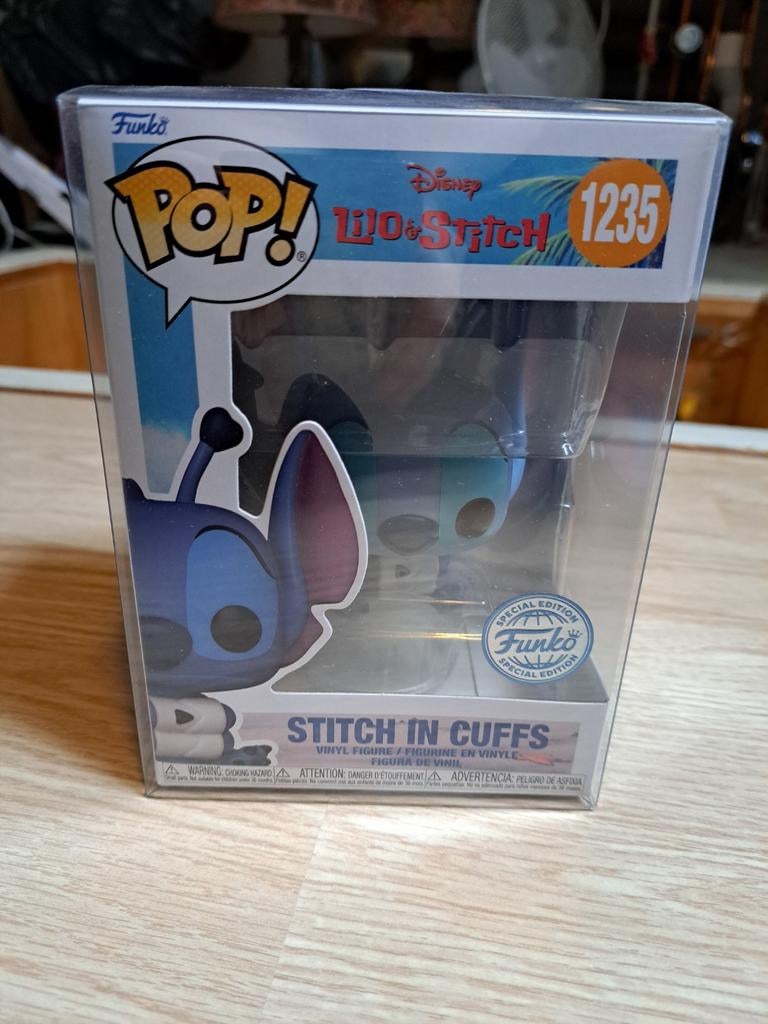 Funko Pop! Lilo & Stitch - Stitch in Cuffs (Officieel), Ophalen of Verzenden, Nieuw