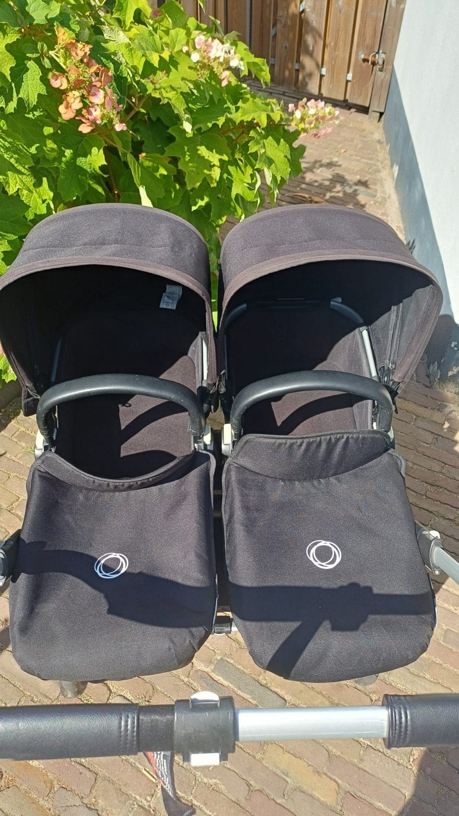 Bugaboo Donkey Duowagen, Gebruikt, Bugaboo, Combiwagen, Verstelbare duwstang