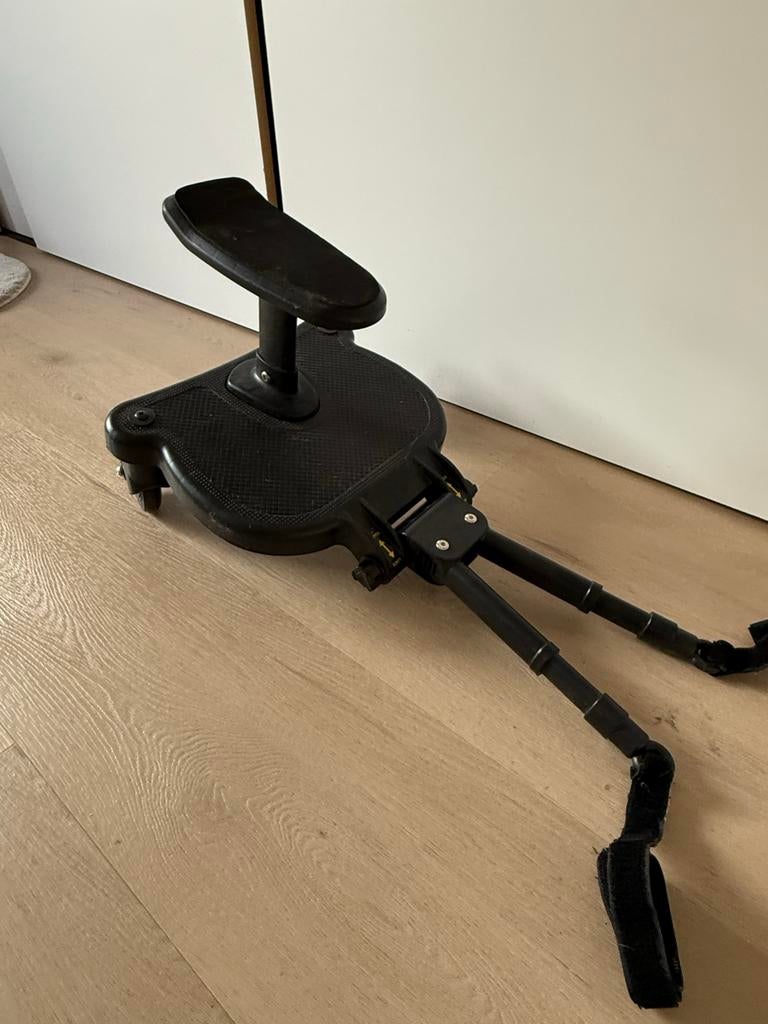 Universeel meerijdplankje met zitje voor wandelwagen/buggy, Ophalen of Verzenden, Zo goed als nieuw, Kinderwagen, Overige merken