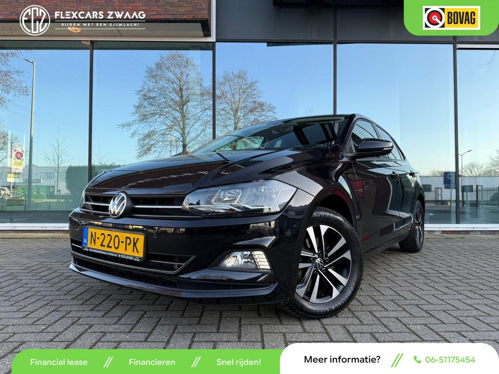 Volkswagen Polo 1.0 TSI 110pk Highline - Climate - Virt.Cock, Auto's, Voorwielaandrijving, Gebruikt, 1081 kg, Leder en Stof