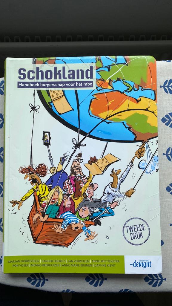 Schokland handboek burgerschap voor het mbo, Zo goed als nieuw, Nederlands, Overige niveaus, Sander Heebels; Menno Beekhuizen; Anne-Marie Brunen; Marjan D...