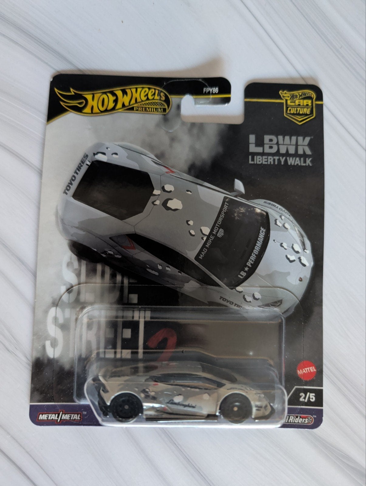 Hot Wheels Premium LBWK Liberty Walk Lamborghini Huracán, Overige merken, 1:50 of kleiner, Auto, Nieuw