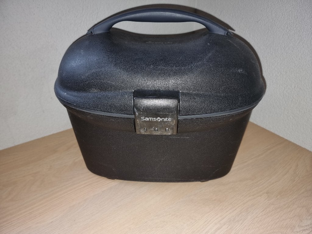 SAMSONITE beautycase zwart, Sieraden, Tassen en Uiterlijk, Gebruikt, Zwart, Met slot, Ophalen of Verzenden