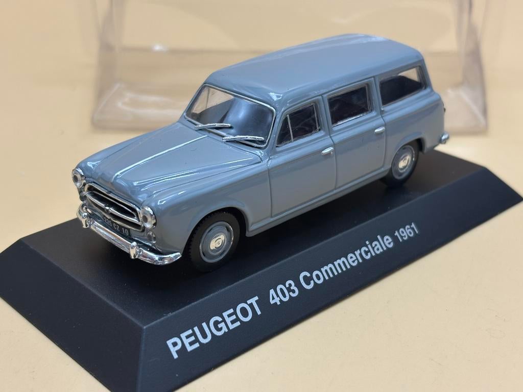 Peugeot 403 Commerciale 1:43 Ixo, Hobby en Vrije tijd, Modelauto's | 1:43, Ophalen of Verzenden, Zo goed als nieuw, Auto, Overige merken