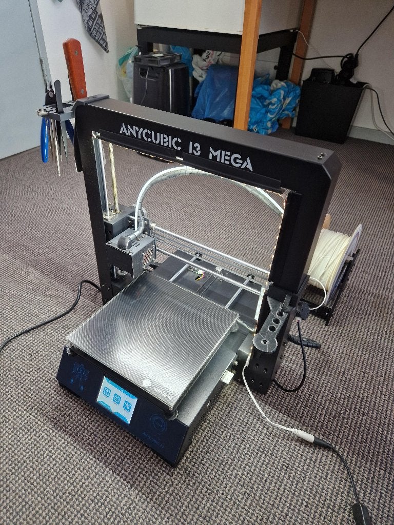 Anycubic i3 Mega 3D printer - volledige upgrade! Zie adv., Computers en Software, 3D Printers, Gebruikt, Ophalen of Verzenden