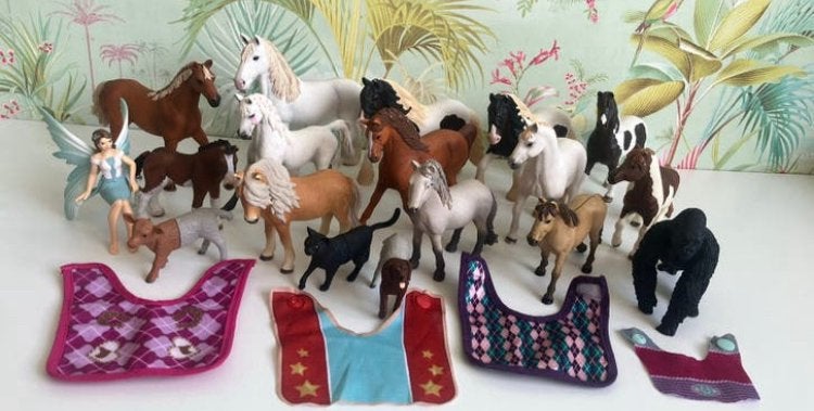 20 schleich dieren, Ophalen of Verzenden, Zo goed als nieuw
