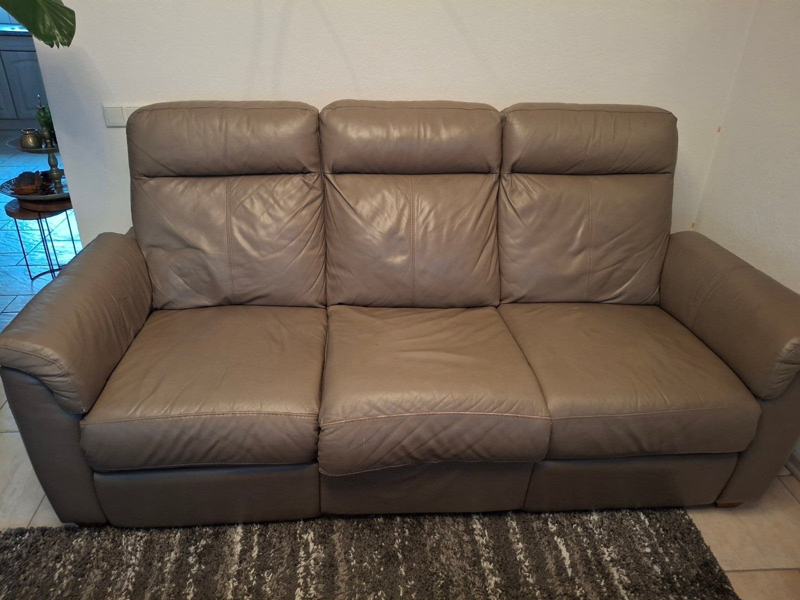 3 zitsbank elektrisch gratis, Huis en Inrichting, Ophalen of Verzenden, Gebruikt, 75 tot 100 cm, 200 tot 250 cm