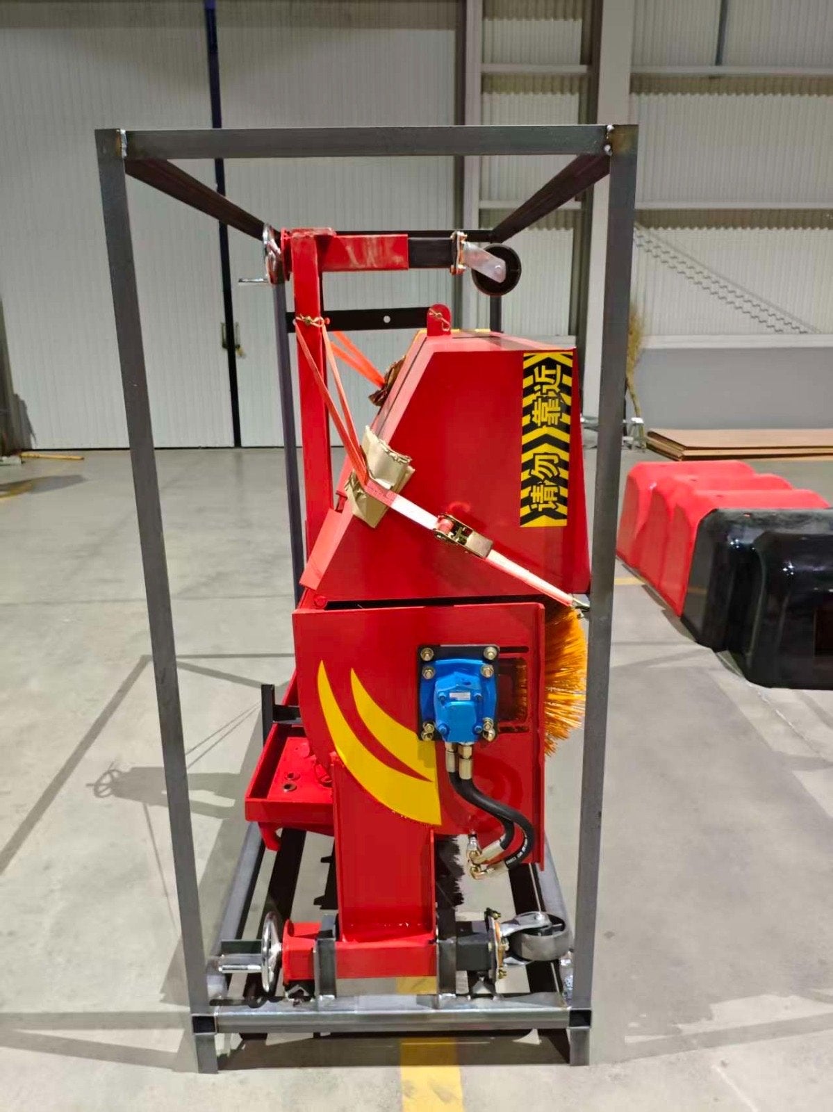 Veegmachine voor shovel met euro aansluiting, Ophalen, Nieuw