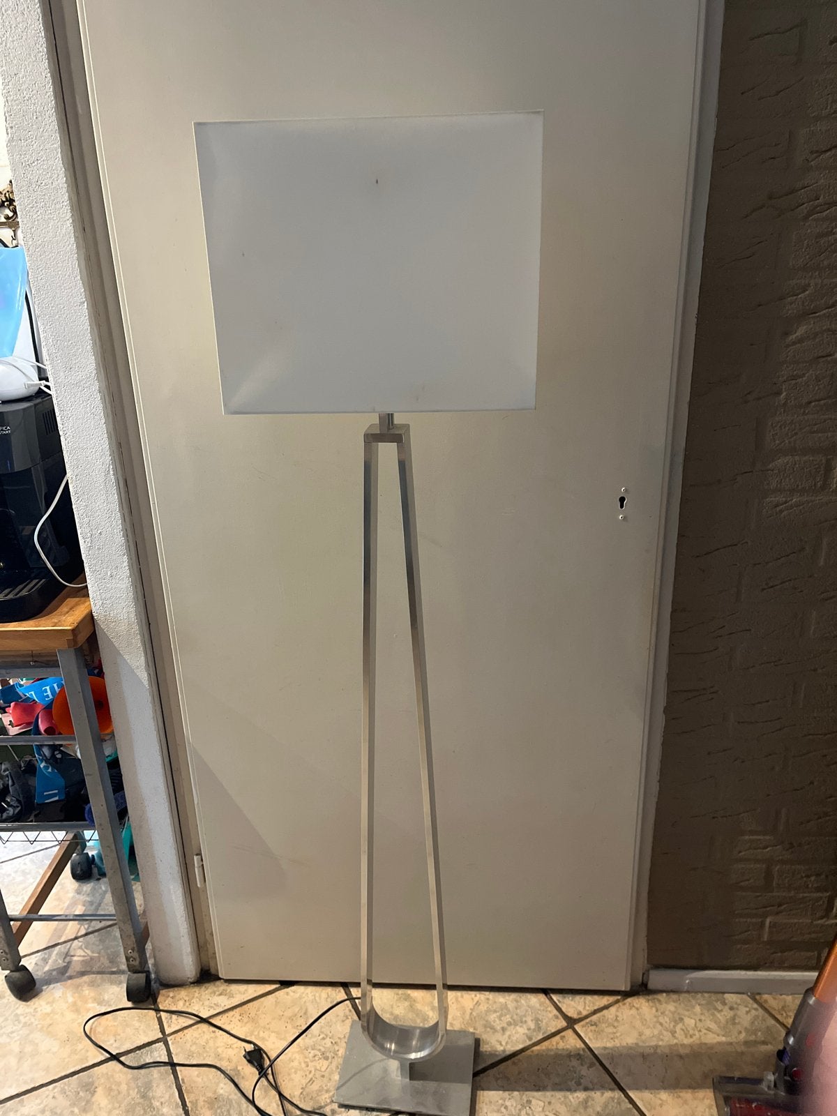 Ikea klabb staande lamp, Ophalen, Zo goed als nieuw, Metaal, 150 tot 200 cm
