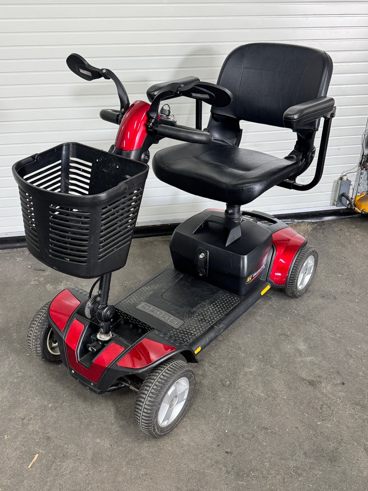 Mooie Pride Gogo Beaufort 6 opvouwbare scootmobiel, Ophalen, 10 km/u of minder, 15 km of minder, Gebruikt
