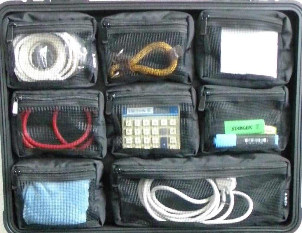 OPRUIMING Lid Organizer 1560 MC8 tbv Peli case 1560, Ophalen of Verzenden, Nieuw, Overige typen, Overige merken